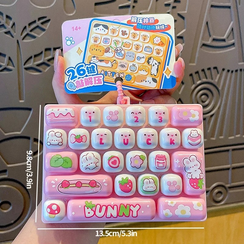 Wedding Yes - Clicker de clavier anti-stress à 26