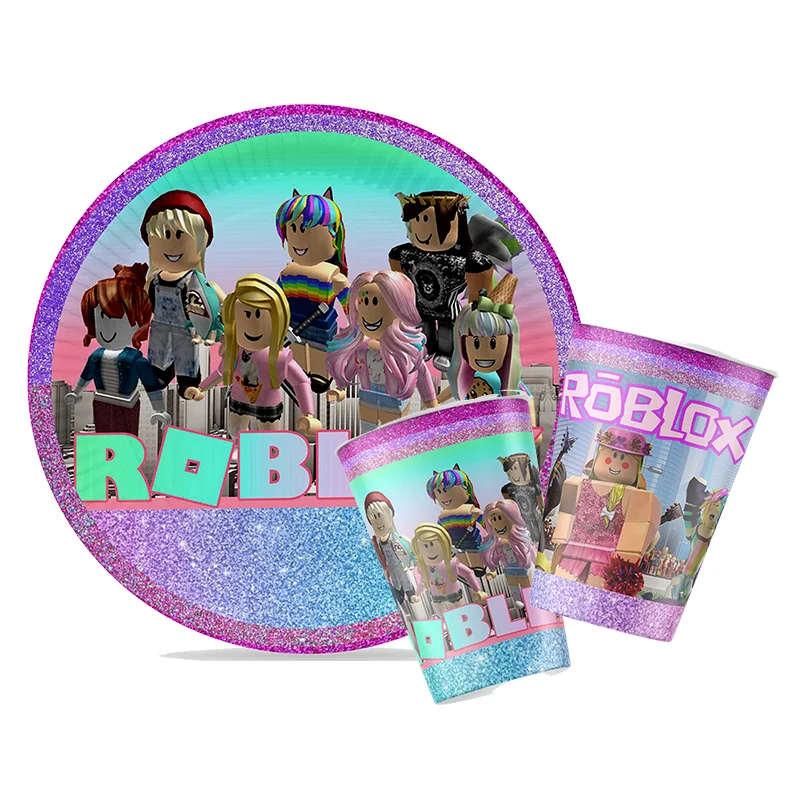 Confetti Balloon Set - Roblox – décorations pour filles, bannière