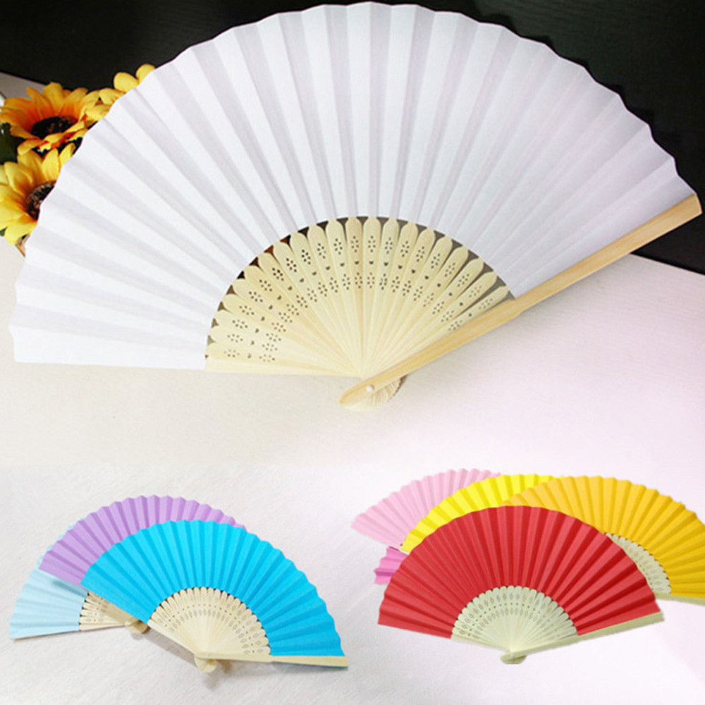 Wedding Supply List - Éventail de Poche Pliable en Papier