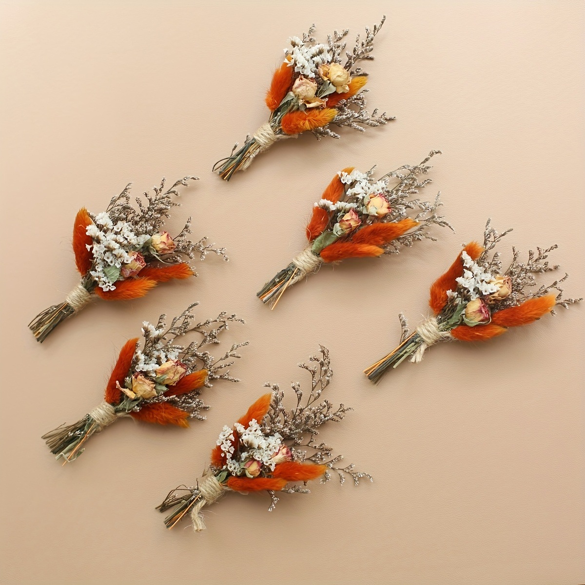 Wedding Supply Rentals - 6 bouquets/lot de mini-corsages de mariage