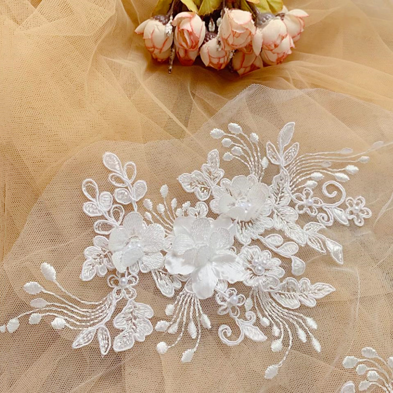 Wedding Supply Online - Ligne de bordure en dentelle perlée,