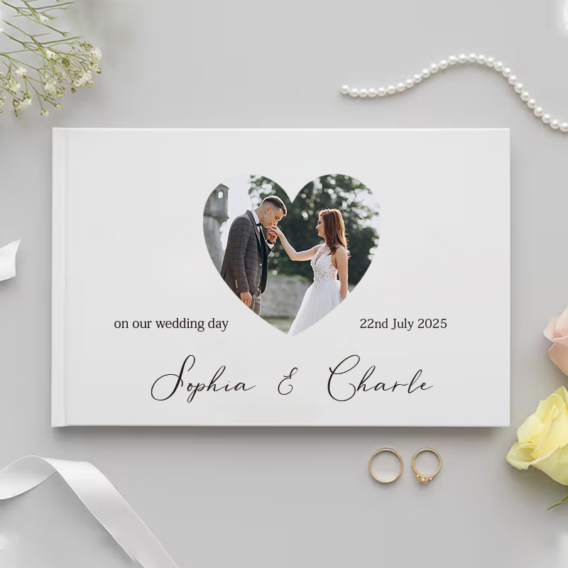Wedding Supply List - Livre d'or personnalisé pour cadeau de