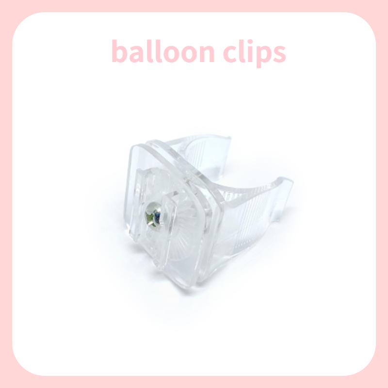 Confetti Balloon Set - Réinitialisation de base transparent pour décoration