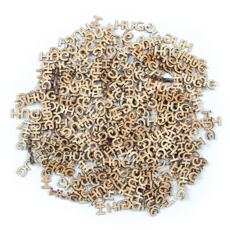 Wedding Supply Rentals - Copeaux de bois creux en forme