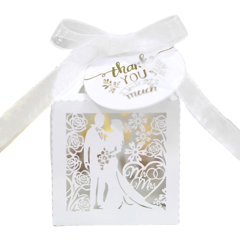Wedding Supply List - Coffrets cadeaux pour marié et mariée,