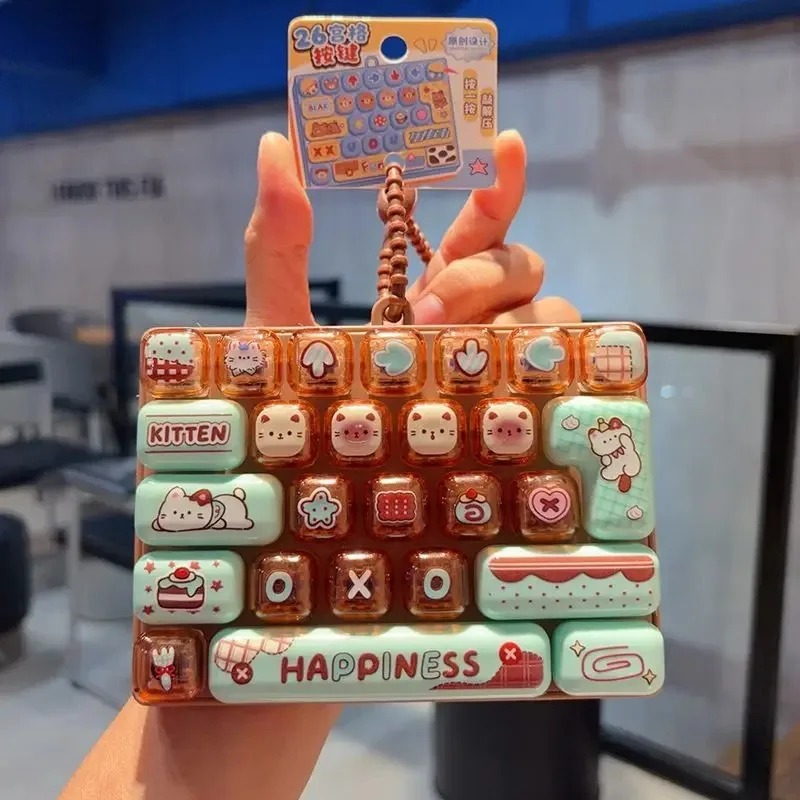 26 Keycaps / Clicker Anti-Stre - Wedding Yes avis et prix