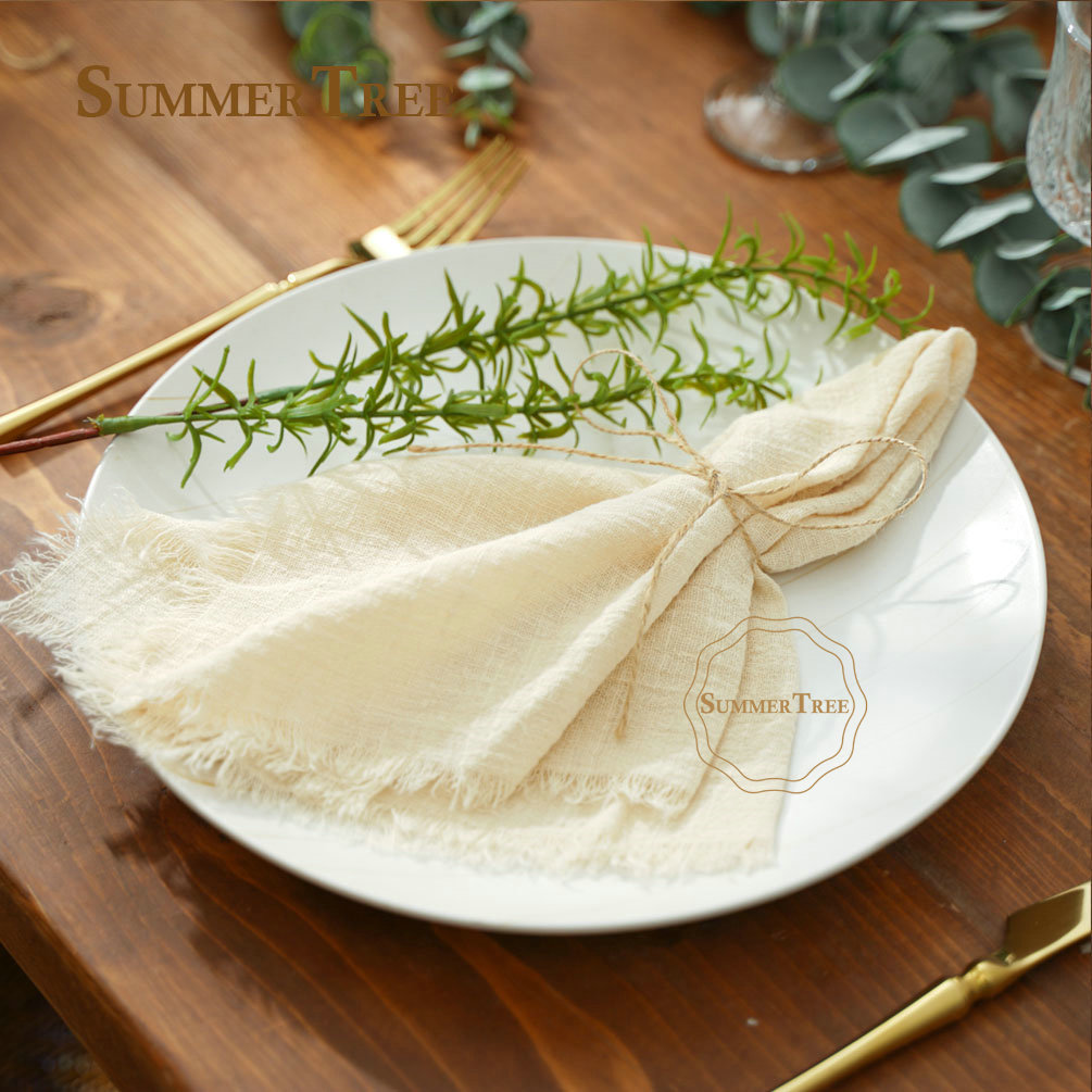 Serviette en gaze de coton 42x - Wedding Supply Rentals avis et prix