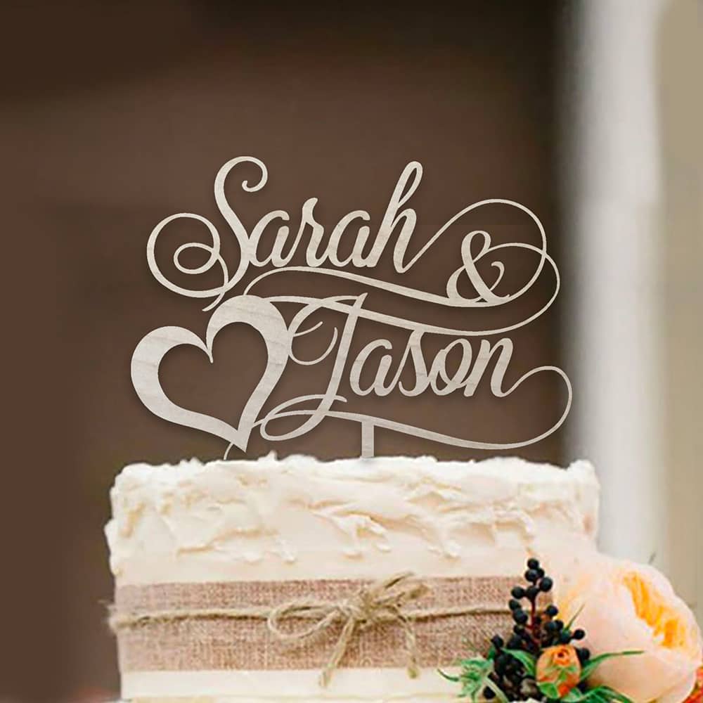 Décoration de gâteau personnal - Wedding Supply Rentals avis et prix