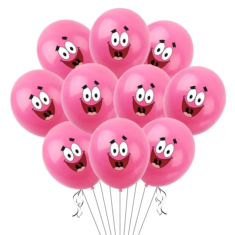 10 pièces Bob l'éponge Patrick - Confetti Balloon Set avis et prix