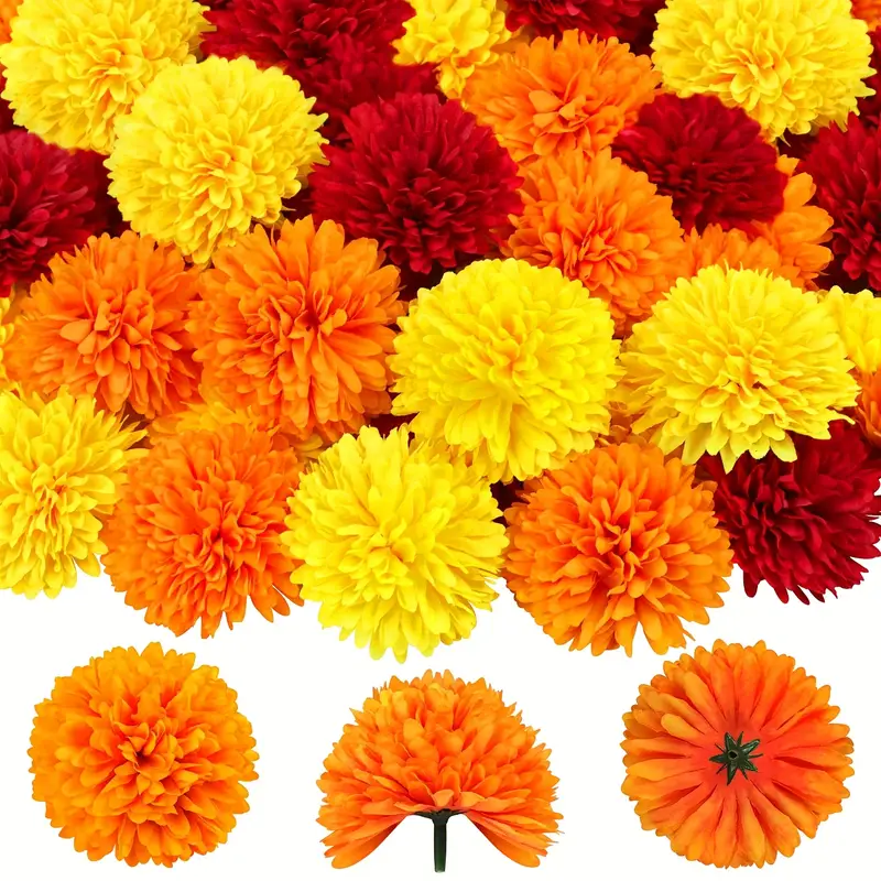 Cœillets artificiels têtes de  - Indian Wedding Decor Supply avis et prix