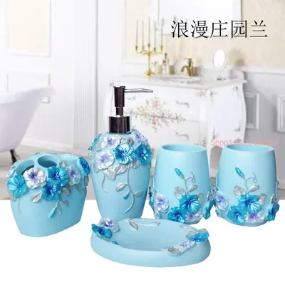 Lot de 5 accessoires de salle  - Wedding Bathroom Supply Kit avis et prix