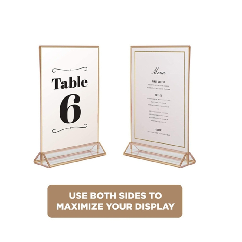 Support numéro table mariage e - Table Number Gold avis et prix
