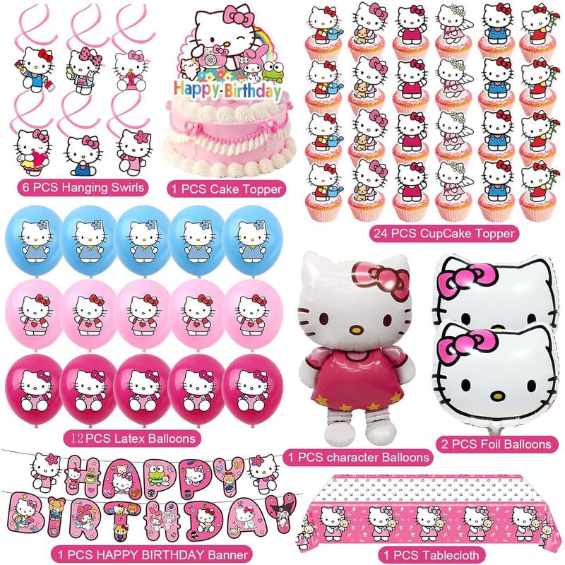 Décorations de fête Hello Kitt - Confetti Balloon Set avis et prix