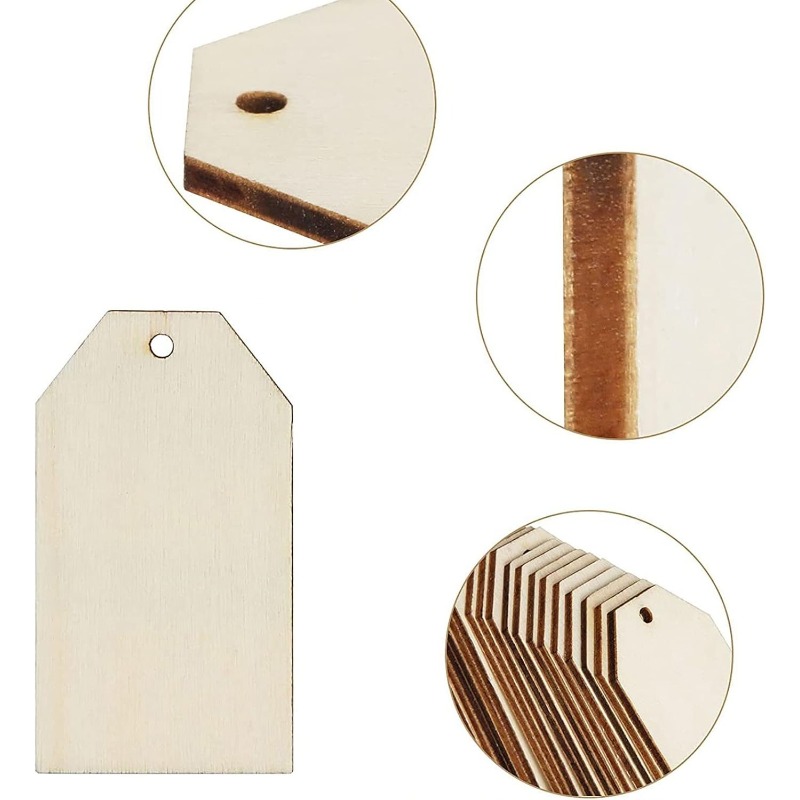 Étiquettes cadeaux en bois, ét - Wedding Supply Rentals avis et prix