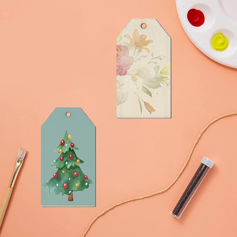 Étiquettes cadeaux en bois, ét - Wedding Supply Rentals avis et prix
