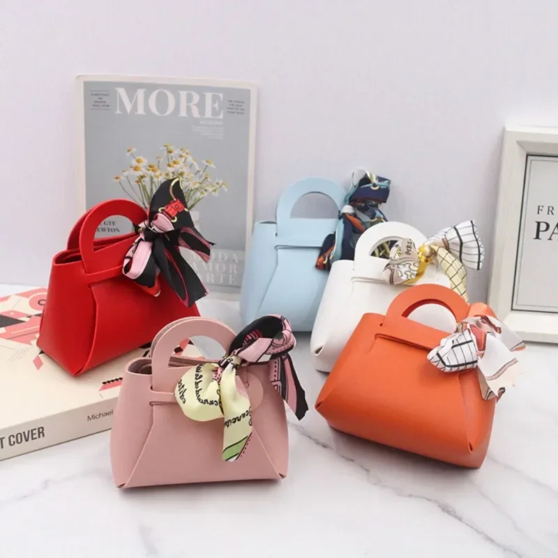 Sacs cadeaux en cuir rose, 10  - Wedding Supply List avis et prix